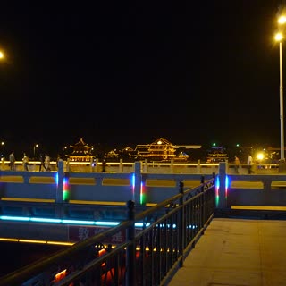 Yumenguan pass wall with the desert dunes behind it